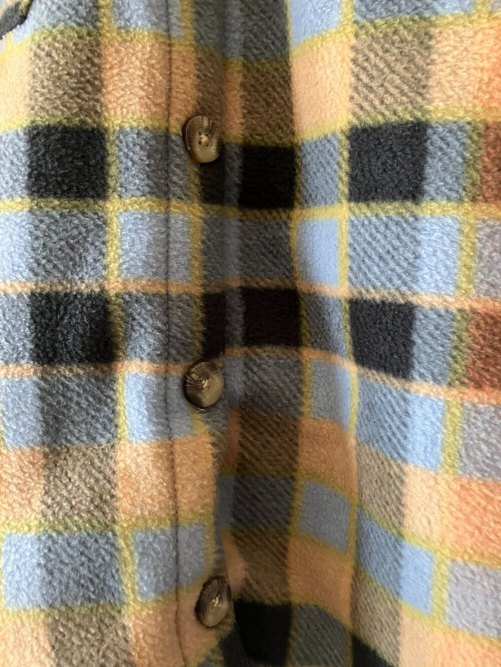 Billabong Adventure Division Fleece Flannel Shacket Women's Medium Plaid - Picture 4 of 11